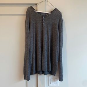 Vince LS Henley wool blend